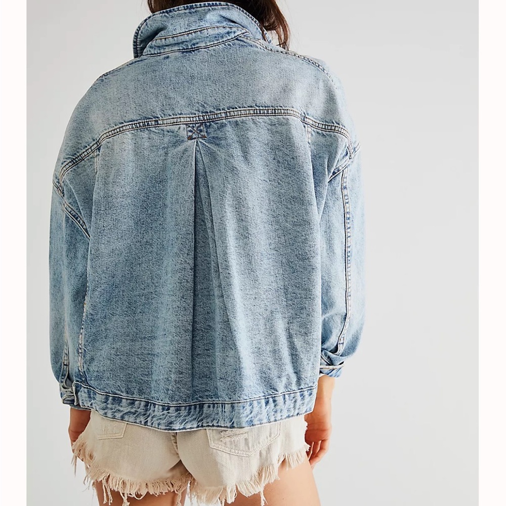 We The Free Opal Swing Denim Jacket - Picture 4 of 13